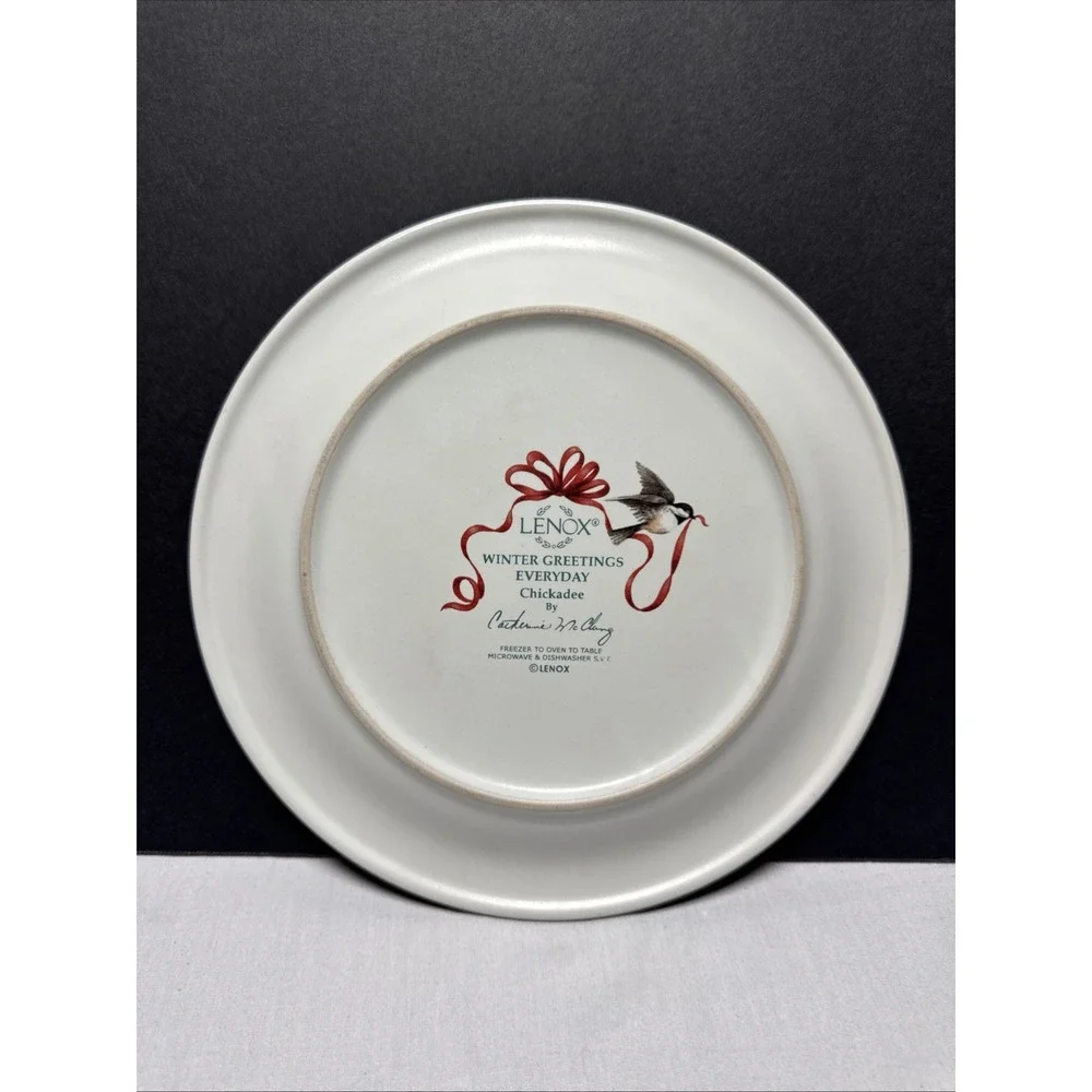 2 LENOX Winter Greetings 8.5